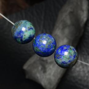 Gemme di Crisocolla Multicolore naturale da 27.71 ct, Sfera, Opaco