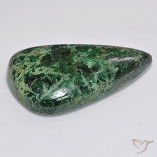 Crisocolla Multicolore naturale da 36.77 ct, Forma a pera, Opaco