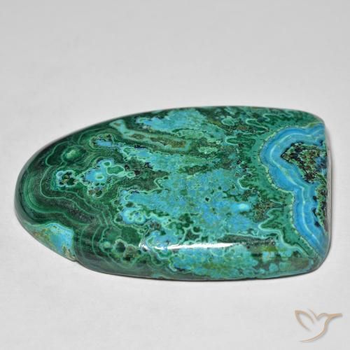 Crisocolla Multicolore naturale da 69.97 ct, Taglio a fantasia, Opaco