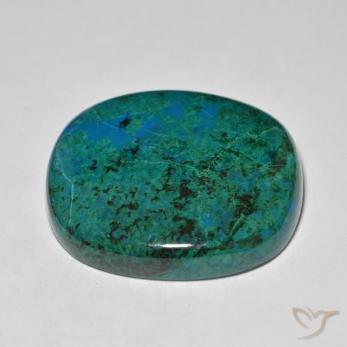 Crisocolla Multicolore naturale da 73.85 ct, Cuscino, Opaco