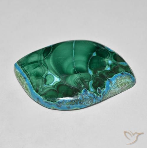 Crisocolla Multicolore naturale da 50.32 ct, Taglio a fantasia, Opaco