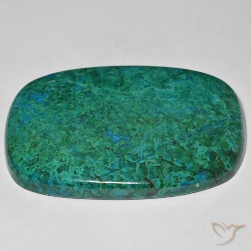Crisocolla Multicolore naturale da 113.09 ct, Cuscino, Opaco