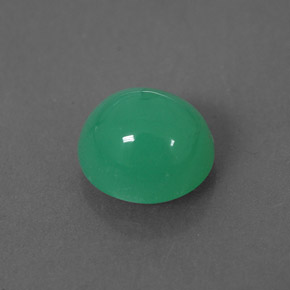 Crisoprasio naturale verde da 1,79 ct, trasparente, trasparente/traslucido