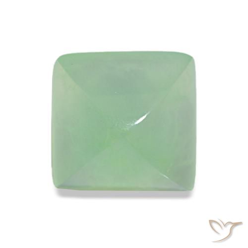 Crisoprasio Verde caldo naturale da 2.80 ct, Trasparente, Trasparente/Traslucido