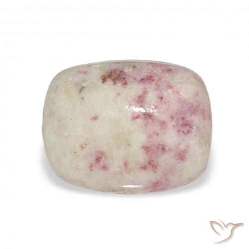 8.00ct Naturale Multicolore Cinabro, Cuscino, Opaco