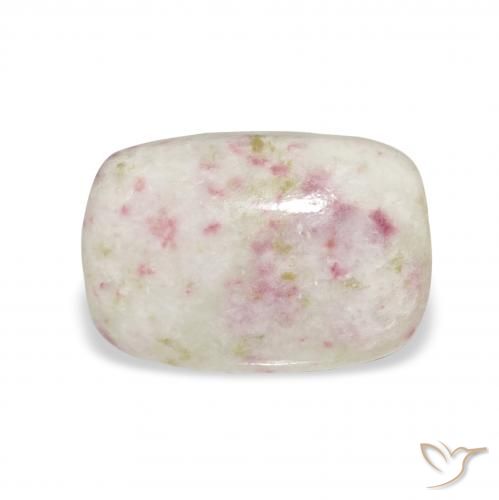 7.82ct Naturale Multicolore Cinabro, Cuscino, Opaco
