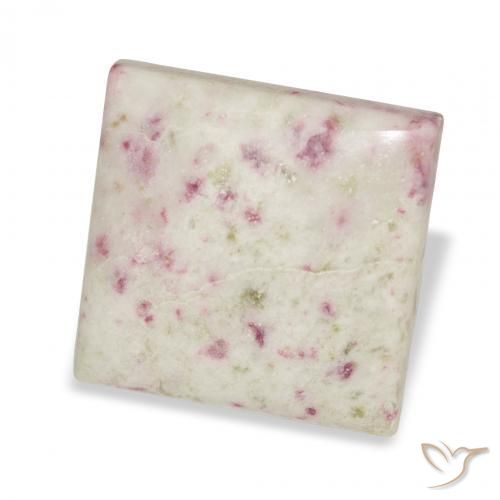 Cinabro Multicolore naturale da 13.59 ct, Quadrato, Opaco