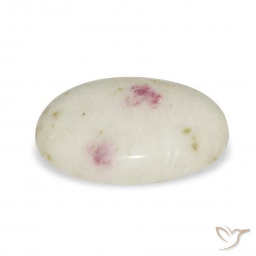 Cinabro Multicolore naturale da 5.80 ct, Ovale, Opaco
