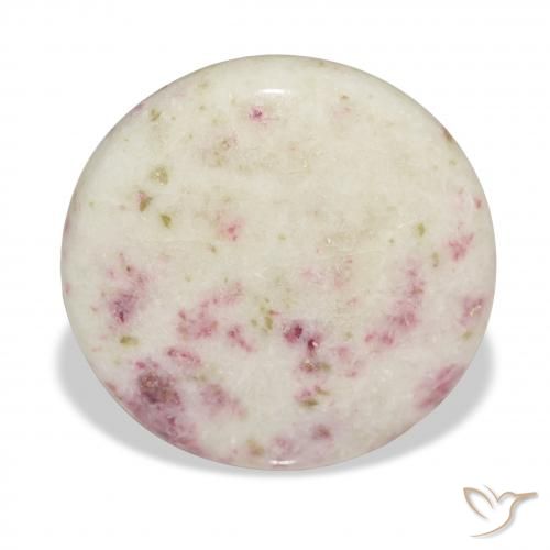 22.92ct Naturale Multicolore Cinabro, Rotondo, Opaco