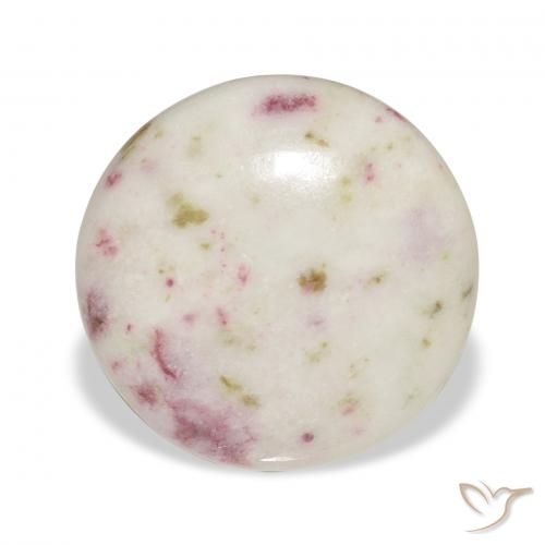 11.66ct Naturale Multicolore Cinabro, Rotondo, Opaco
