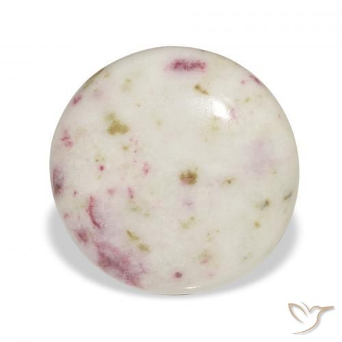 Cinabro Multicolore naturale da 11.66 ct, Rotondo, Opaco