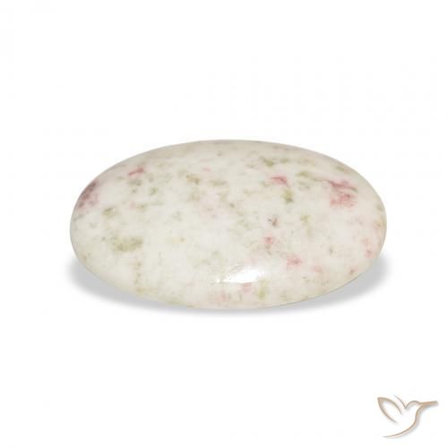 Cinabro Multicolore naturale da 6.54 ct, Ovale, Opaco