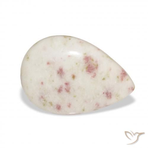 Cinabro Multicolore naturale da 13.96 ct, Forma a pera, Opaco