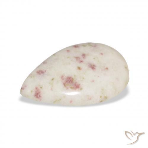 Cinabro Multicolore naturale da 13.96 ct, Forma a pera, Opaco