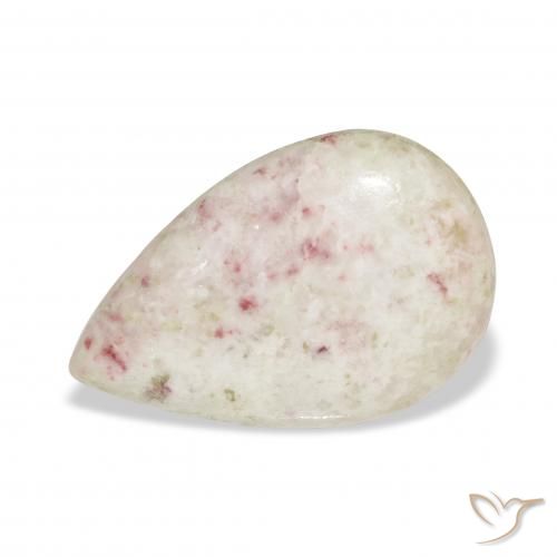 13.15ct Naturale Multicolore Cinabro, Forma a pera, Opaco