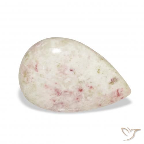Cinabro Multicolore naturale da 13.15 ct, Forma a pera, Opaco