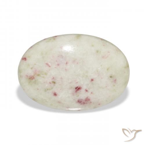 16.75ct Naturale Multicolore Cinabro, Ovale, Opaco