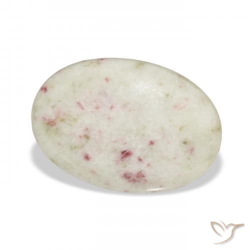 Cinabro Multicolore naturale da 16.75 ct, Ovale, Opaco
