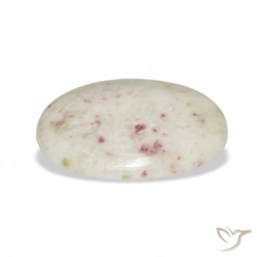 Cinabro Multicolore naturale da 16.75 ct, Ovale, Opaco