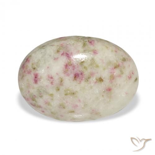 12.03ct Naturale Multicolore Cinabro, Ovale, Opaco