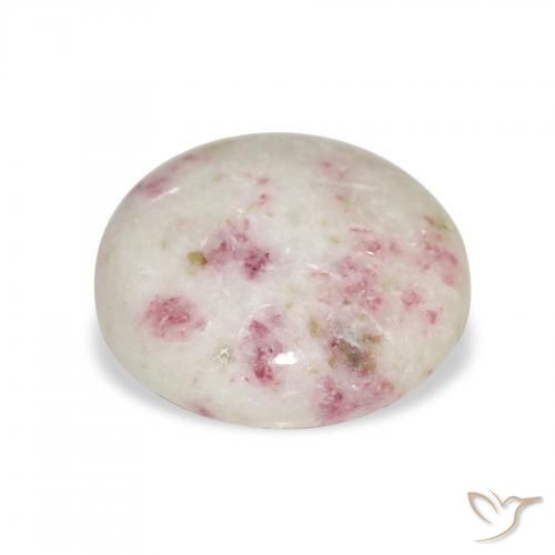Cinabro Multicolore naturale da 9.25 ct, Rotondo, Opaco