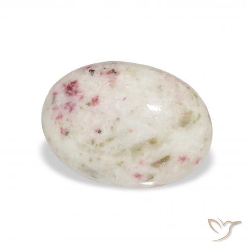Cinabro Multicolore naturale da 6.81 ct, Ovale, Opaco