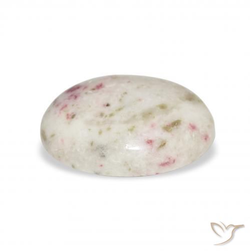 Cinabro Multicolore naturale da 6.81 ct, Ovale, Opaco