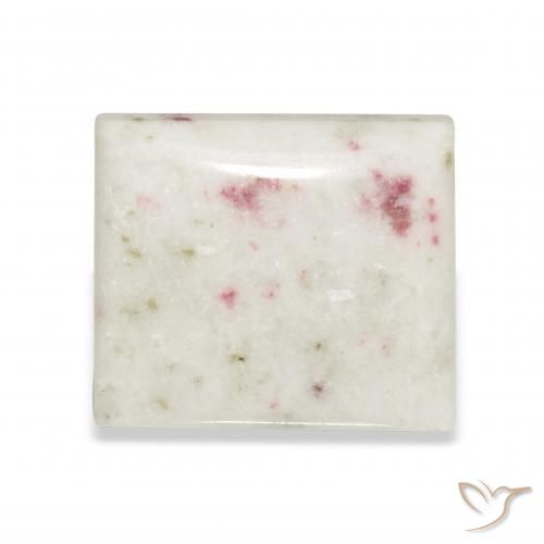 Cinabro Multicolore naturale da 17.19 ct, Taglio a baguette, Opaco
