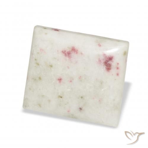 Cinabro Multicolore naturale da 17.19 ct, Taglio a baguette, Opaco