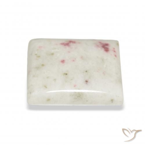 Cinabro Multicolore naturale da 17.19 ct, Taglio a baguette, Opaco