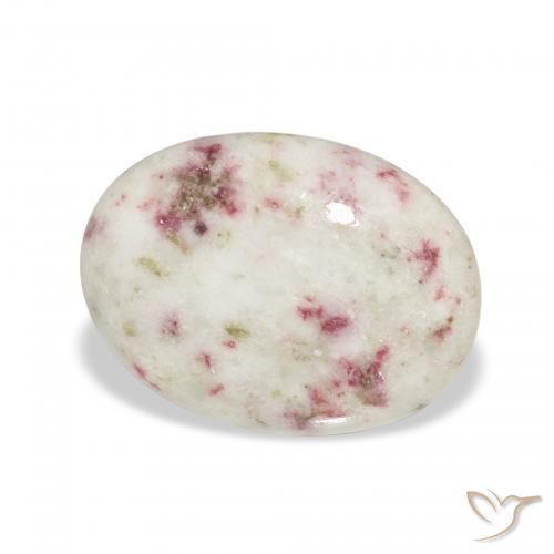 Cinabro Multicolore naturale da 9.45 ct, Ovale, Opaco