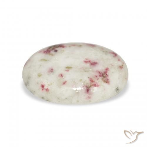 Cinabro Multicolore naturale da 9.45 ct, Ovale, Opaco