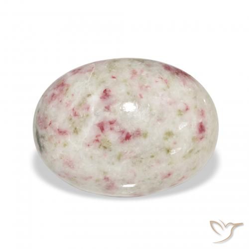 Cinabro Multicolore naturale da 16.30 ct, Ovale, Opaco