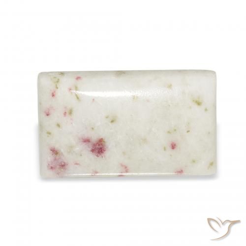 Cinabro Multicolore naturale da 9.18 ct, Taglio a baguette, Opaco