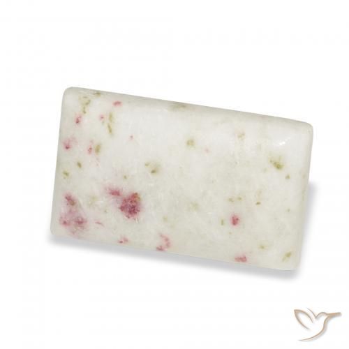 Cinabro Multicolore naturale da 9.18 ct, Taglio a baguette, Opaco
