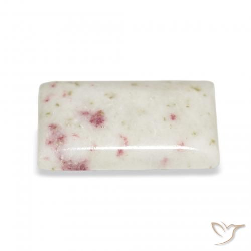 Cinabro Multicolore naturale da 9.18 ct, Taglio a baguette, Opaco