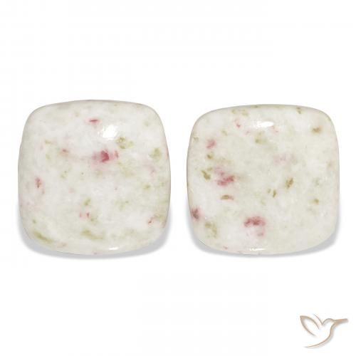 27.85ctw Naturale Multicolore Cinabro, Cuscino, Opaco