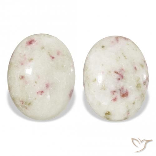 15.55ctw Naturale Multicolore Cinabro, Ovale, Opaco