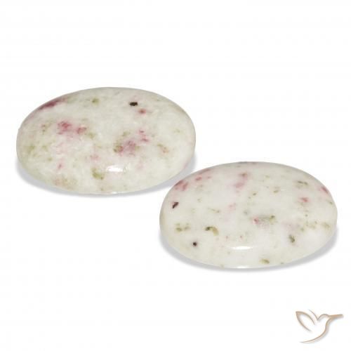 Gemme di Cinabro Multicolore naturale da 34.51 ct, Ovale, Opaco