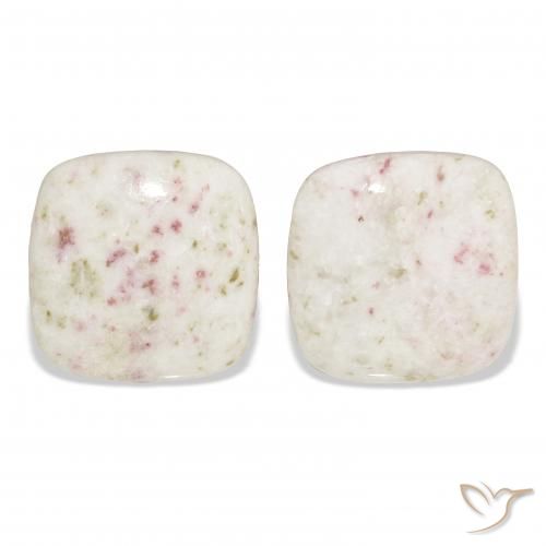 28.05ctw Naturale Multicolore Cinabro, Cuscino, Opaco