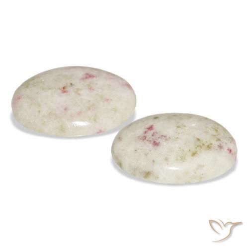 Gemme di Cinabro Multicolore naturale da 29.74 ct, Ovale, Opaco