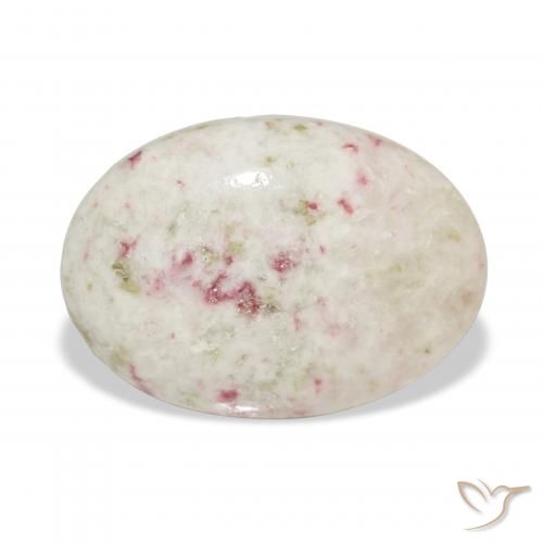 12.38ct Naturale Multicolore Cinabro, Ovale, Opaco