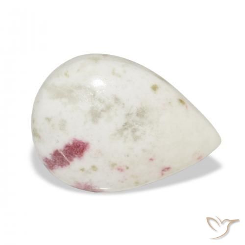 Cinabro Multicolore naturale da 9.98 ct, Forma a pera, Opaco