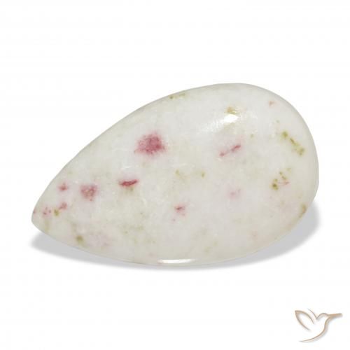 14.91ct Naturale Multicolore Cinabro, Forma a pera, Opaco