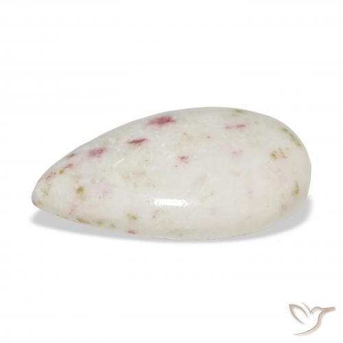 Cinabro Multicolore naturale da 14.91 ct, Forma a pera, Opaco