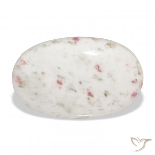 15.24ct Naturale Multicolore Cinabro, Ovale, Opaco