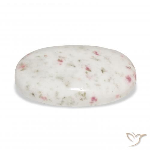 Cinabro Multicolore naturale da 15.24 ct, Ovale, Opaco