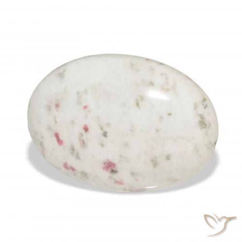 Cinabro Multicolore naturale da 15.60 ct, Ovale, Opaco