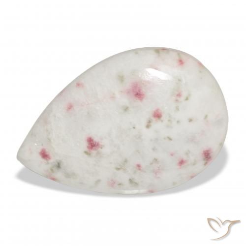 15.67ct Naturale Multicolore Cinabro, Forma a pera, Opaco