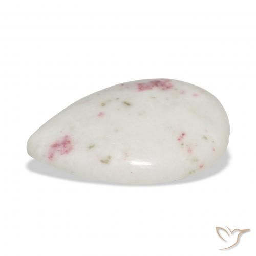 Cinabro Multicolore naturale da 13.28 ct, Forma a pera, Opaco